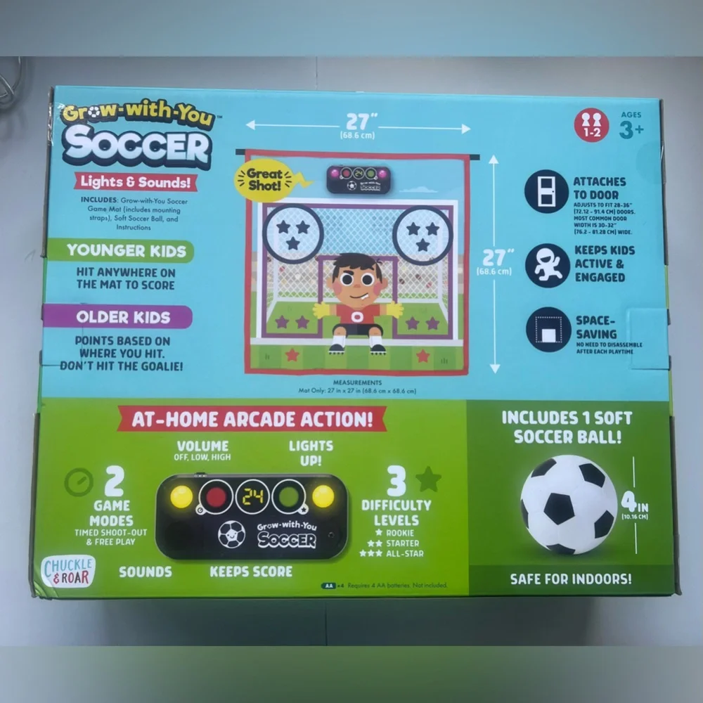Chuckle & Roar Grow-with-You Soccer